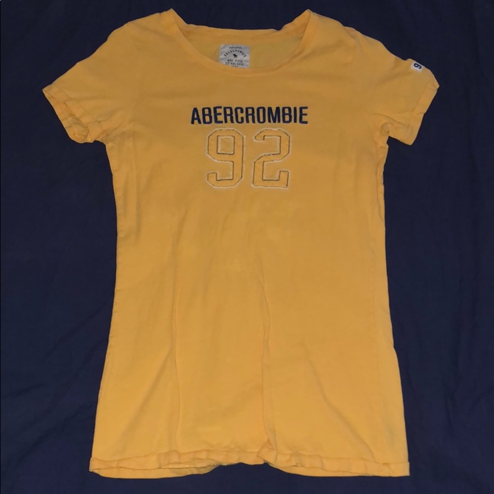 Gold Abercrombie Tee